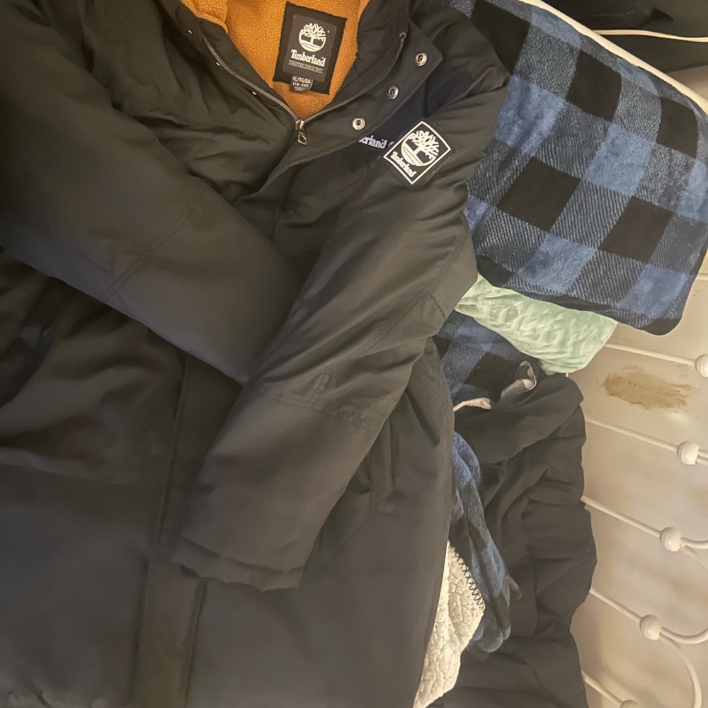 Boys timberland coat size 18/20